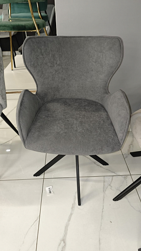 Стул Карлайл антрацитовый brendy stone 28 / черный из шоурума 1